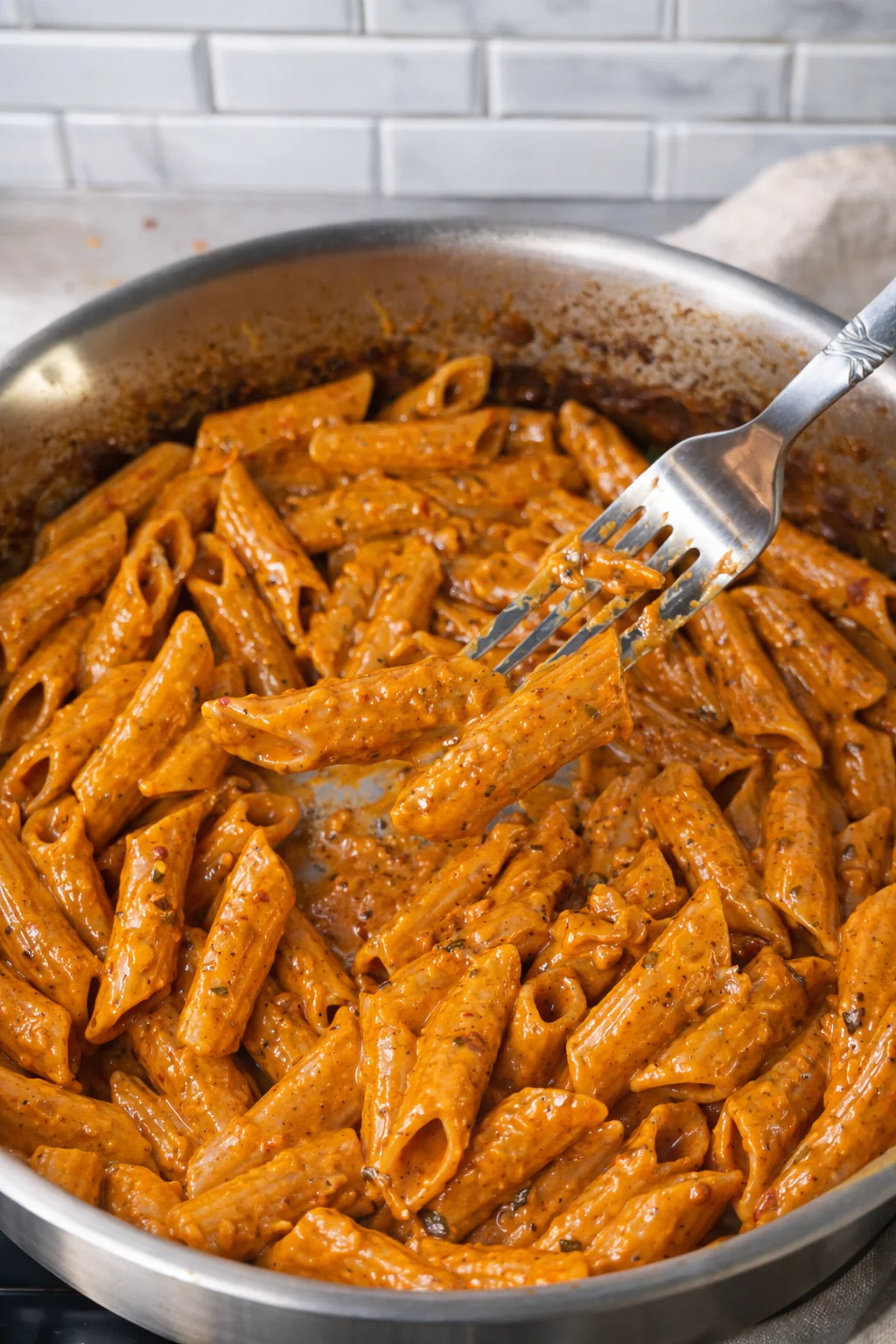 Creamy Chili Crisp Pasta